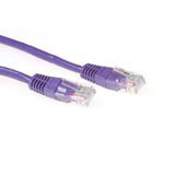 Advanced cable technology CAT5E UTP patchcable purpleCAT5E UTP patchcable purple (IB4720)